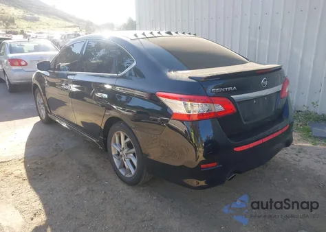 2015 Nissan Sentra Sr из США, поврежденный, VIN 3N1AB7AP9FY378550